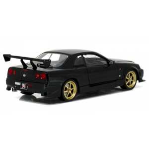 1/18 Nissan Skyline GT-R (R34) 1999 черный перламутр