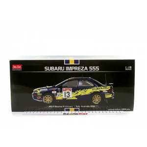 1/18 Subaru Impreza 1996 555 13 P.Bourne/G.Vincent Rally Australia