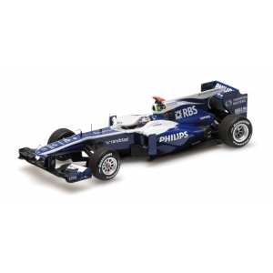 1/43 AT&T Williams Cosworth FW32 – Rubens Barrichello – 300Th GP Belgian GP 2010