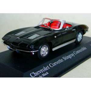 1/43 Chevrolet Corvette Cabriolet 1963 Black