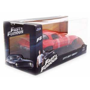 1/24 Lettys Chevy Corvette красный Fast&Furious Форсаж