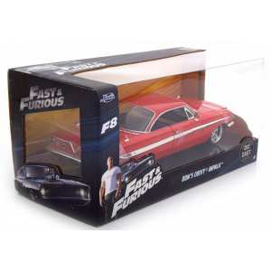 1/24 Doms Chevy Impala красный Fast&Furious Форсаж