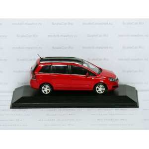 1/43 Opel Zafira B 2005 красный