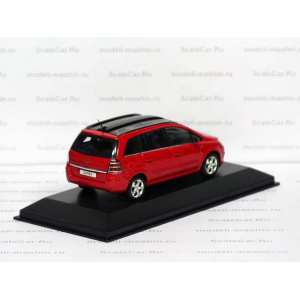 1/43 Opel Zafira B 2005 красный