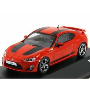 1/43 TOYOTA GT86 1st Edition LHD 2012 Red/Black