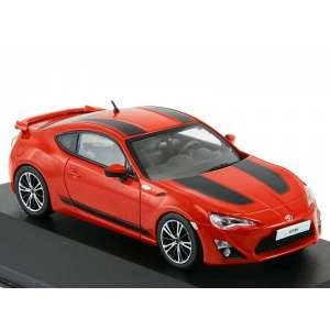 1/43 TOYOTA GT86 1st Edition LHD 2012 Red/Black