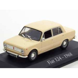 1/43 Fiat 124 (аналог ВАЗ-2101) 1968 Beige (бежевый)