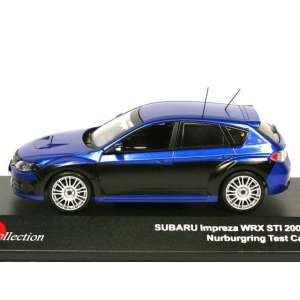 1/43 Subaru IMPREZA WRX STI Nurburgring Test Car 2008 Blue /Black