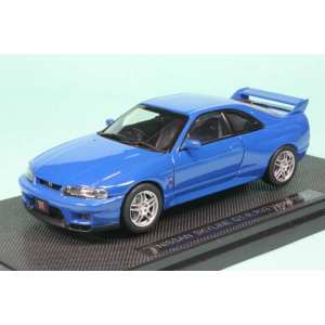 1/43 Nissan Skyline GT-R R33 LM Limited 1995 blue
