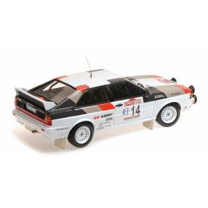 1/18 Audi Quattro - Audi Sport - Mouton/Pons - победитнль Rallye Sanremo 1981