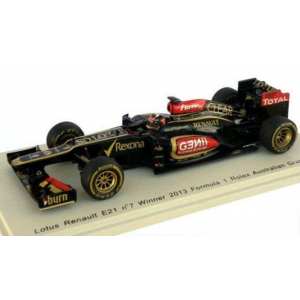 1/43 Lotus E21, 7, Победитель Australian GP 2013 Kimi Raikkonen