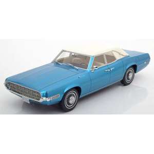 1/18 Ford Thunderbird Landau 1968 синий металлик с белым