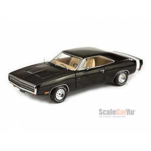 1/18 Dodge Charger 1970 черный Supernatural (из сериала Сверхестественное)