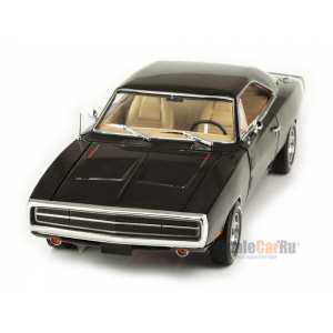 1/18 Dodge Charger 1970 черный Supernatural (из сериала Сверхестественное)