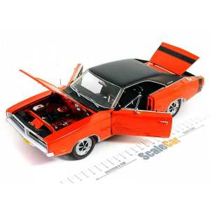 1/18 Dodge Charger R/T Hemi 1969 оранжевый