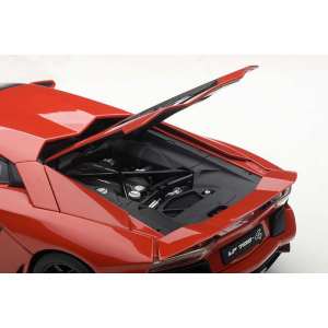 1/18 Lamborghini Aventador LP700-4 2011 (rosso andromeda/red black wheels) красный