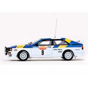 1/43 Audi Quattro RALLY - 9 S.Blomqvist / B.Cederberg Winner Rallye Sanremo 1982