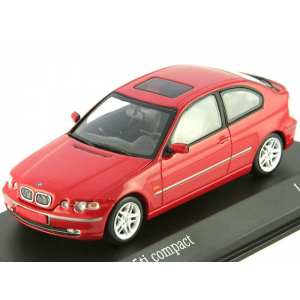 1/43 BMW 3-series compact E46 2000 light red