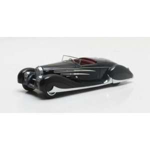 1/43 Bugatti Type 57C Cabriolet Vanvooren Shah of Iran 1939 Black черный
