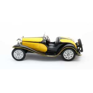 1/43 Bugatti T55 Roadster 1932 черный с желтым