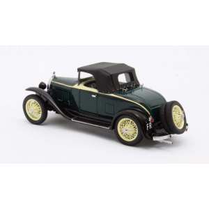 1/43 Bugatti Type 40 Roadster закрытый 1929 черный с желтым