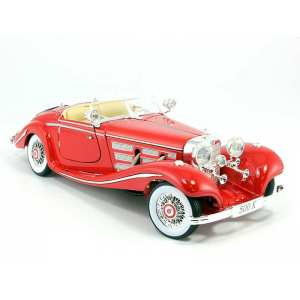 1/18 Mercedes-Benz 500 K W29 Spezial-Roadster 1936 красный