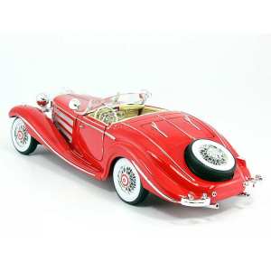 1/18 Mercedes-Benz 500 K W29 Spezial-Roadster 1936 красный