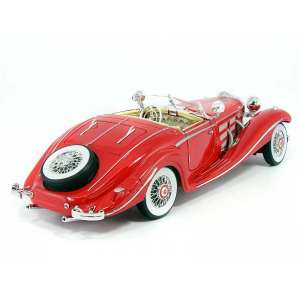 1/18 Mercedes-Benz 500 K W29 Spezial-Roadster 1936 красный