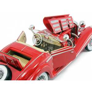 1/18 Mercedes-Benz 500 K W29 Spezial-Roadster 1936 красный