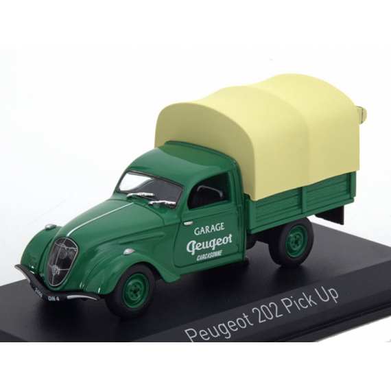 1/43 Peugeot 202 Pick-up Garage Peugeot 1947 зеленый с бежевым