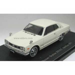 1/43 Nissan Skyline 2000GT HT C10 1970 white