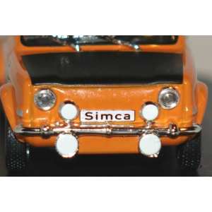 1/43 SIMCA Rallye 2 1976 оранжевый/черный