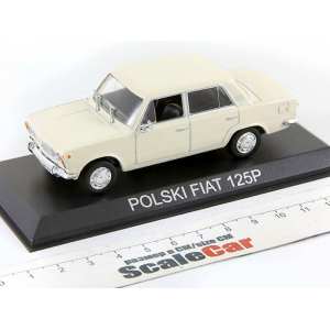 1/43 Polski FIAT 125P белый