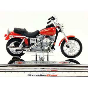 1/18 Мотоцикл Harley-Davidson FXDL Dyna Low Rider красный