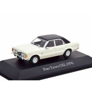 1/43 Ford Taunus GXL 1974 белый с черным