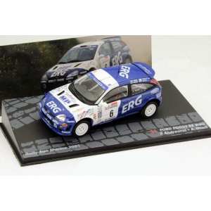 1/43 Ford Focus RS WRC P.Andreucci A.Giusti Rally San Marino 2001