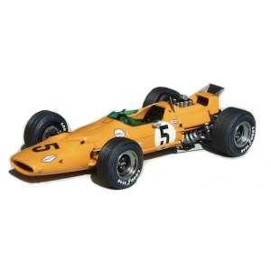 1/18 McLaren M7A 5 ПОБЕДИТЕЛЬ Belgium GP 1968 Bruce McLaren (FI)