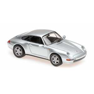 1/43 Porsche 911 (993) 1993 серебристый