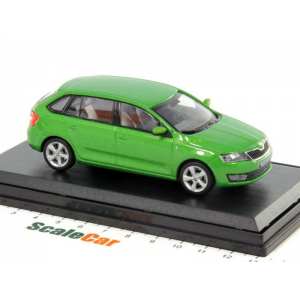 1/43 Škoda Rapid Spaceback 2014 зеленый мет.