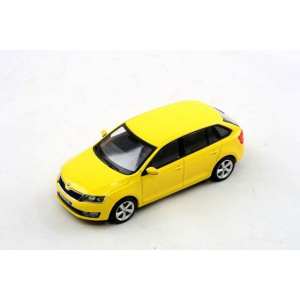 1/43 Škoda Rapid Spaceback 2014 желтый