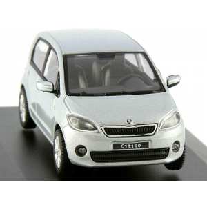 1/43 Skoda Citigo 2012 Silver Brilliant Metallic