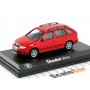 1/43 Skoda Fabia Combi - Red Corrida Uni