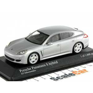1/43 Porsche Panamera S Hybrid 2011 серебристый