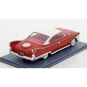 1/43 PLYMOUTH Fury Hardtop Coupe 2-Door 1960 красный/белый