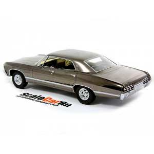 1/18 CHEVROLET Impala Sport Sedan 1967 Black Chrome Supernatural (из телесериала Сверхъестественное)