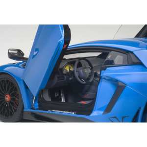 1/18 Lamborghini Aventador LP750-4 SV 2015 синий