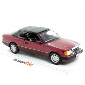 1/18 Mercedes-Benz 300CE-24 Cabrio W124 (A124) 1992 красный