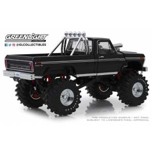 1/18 Ford F-250 Monster Truck Kings of Crunch (колеса 48 дюймов) 1979 черный