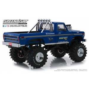 1/18 Ford F-250 pick-up Bigfoot Monster Truck 1974 синий