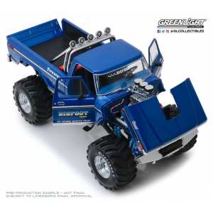 1/18 Ford F-250 pick-up Bigfoot Monster Truck 1974 синий